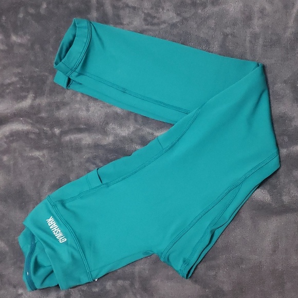 Gymshark Illumination Leggings in Charged Emerald NWT 👟 - Picture 7 of 8